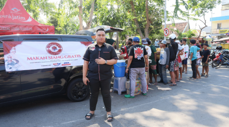 SMM Gelar Makan Siang Gratis di Surabaya Bertepatan Maulid Nabi Muhammad SAW